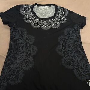 Rare INKnBURN limited edition running t shirt women’s medium. RBG pattern